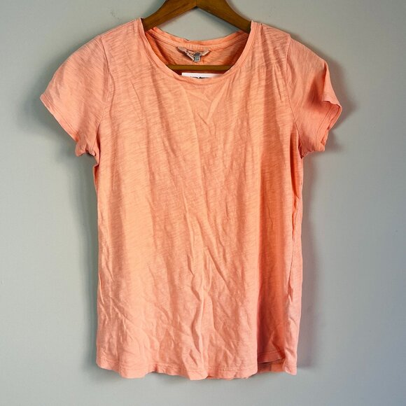 Boden Peach Tee Top 8 - Picture 1 of 4
